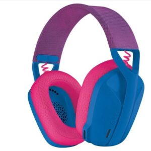 Игровые наушники Logitech G435 Lightspeed Blue and Raspberry