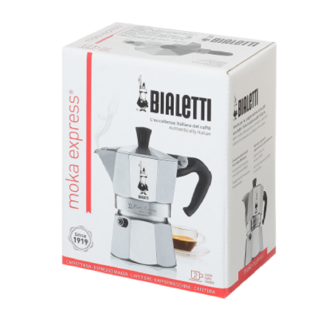 Гейзерная кофеварка Bialetti Moka Express 1168 (2 порции)