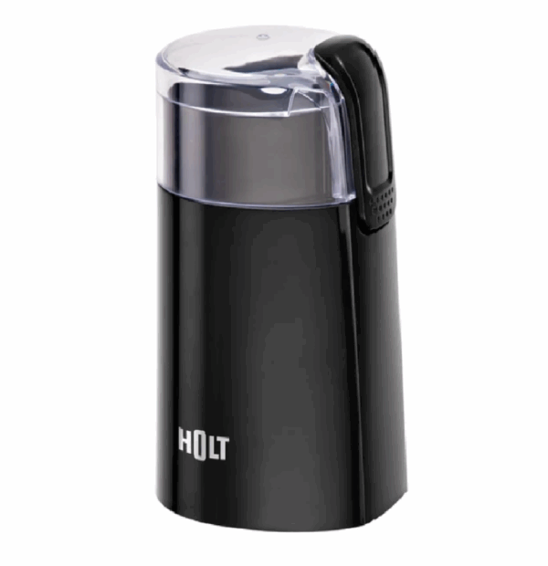 Кофемолка Holt HT-CGR-002 (черный/металлик)