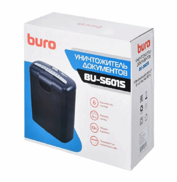 Шредер Buro Home BU-S601S / OS601S