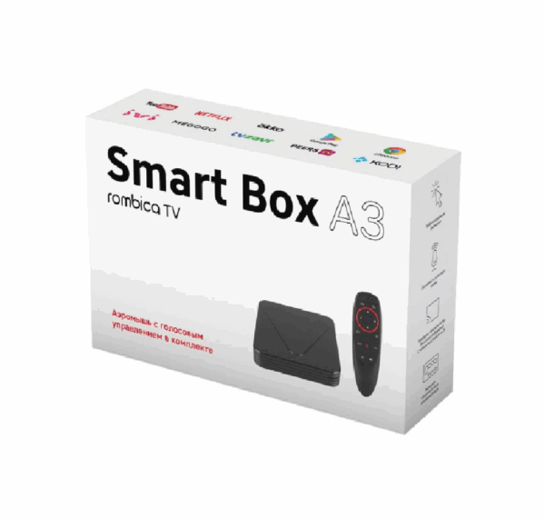 Smart-TV приставка Rombica Smart Box A3 (VPDB-08)