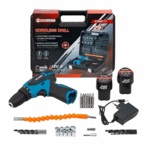 Аккумуляторная дрель-шуруповерт ForceKraft 64 834 / FK-CD6017