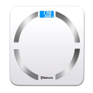 Напольные весы электронные Sakura SA-5056W (белый)