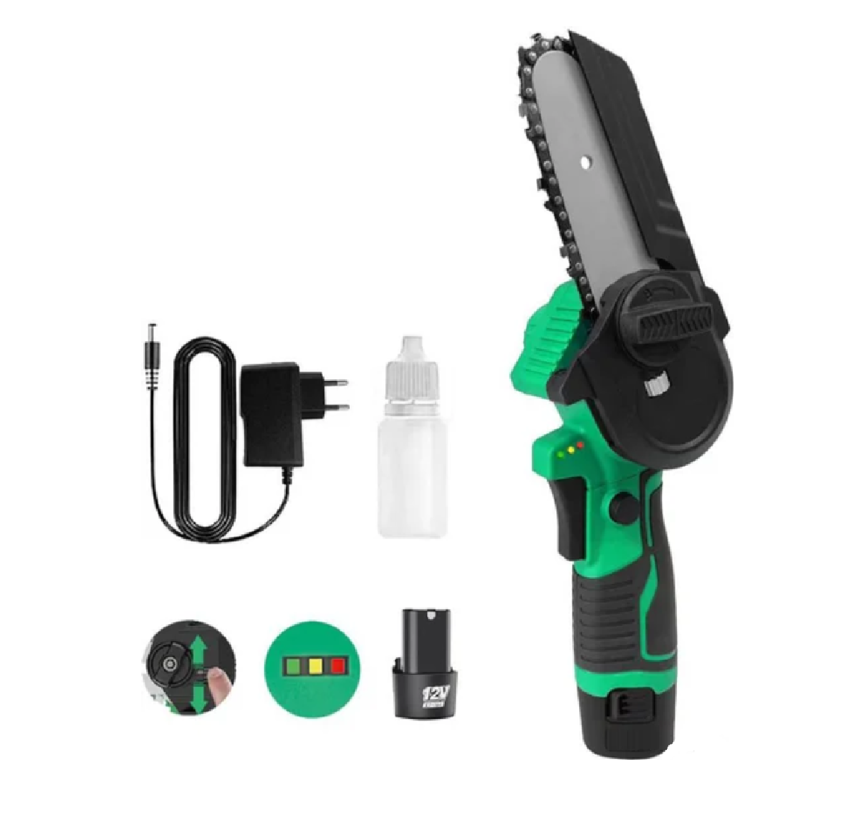 Пила цепная аккумуляторная Zitrek GreenSaw 12 / 082-1859