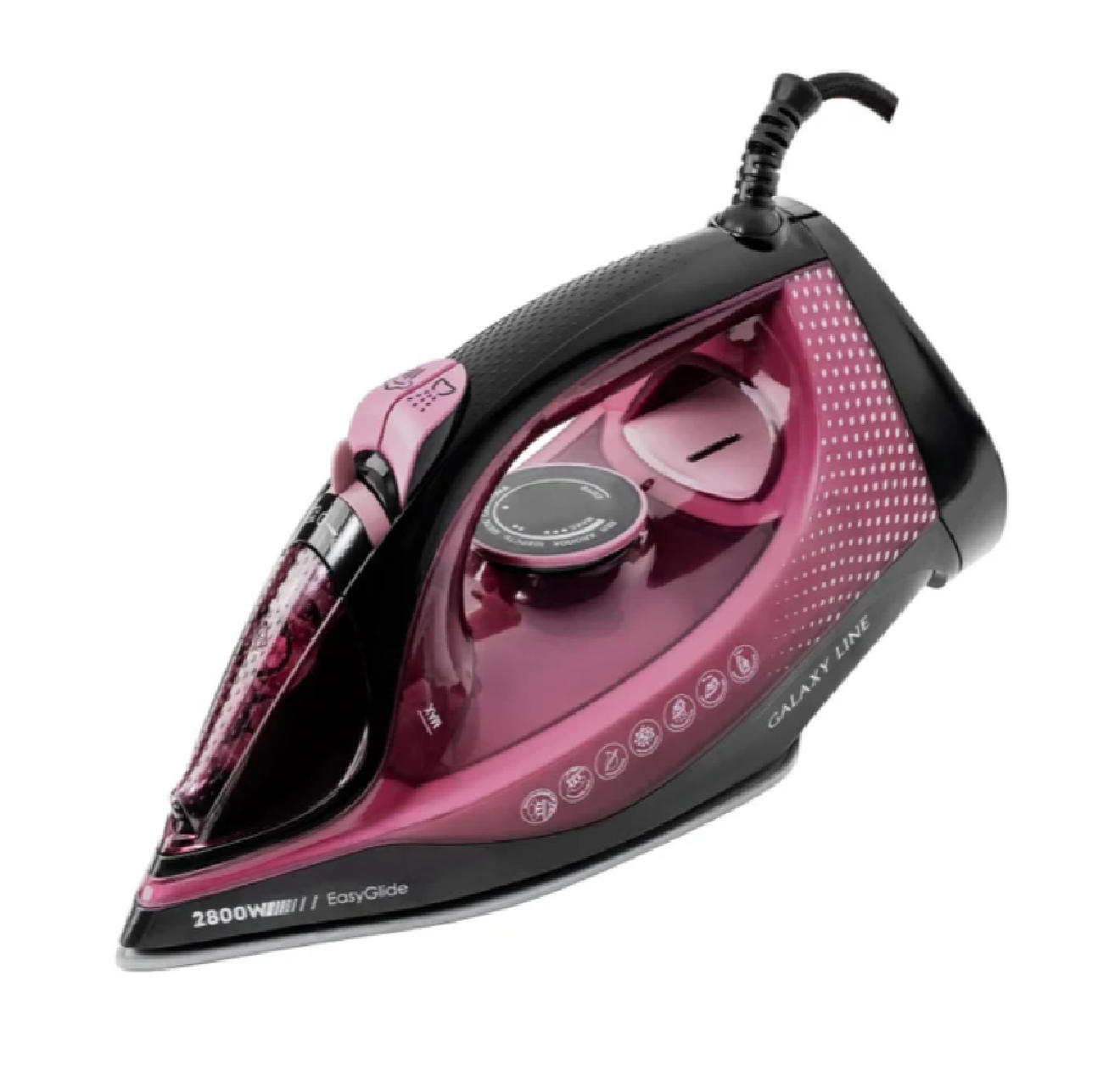 Утюг Galaxy Line GL 6132 (розовый/черный)