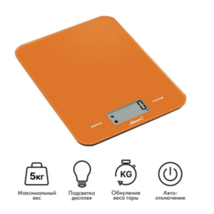 Кухонные весы Atlanta АТН-6197 (оранжевый)