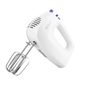 Миксер ручной Kitfort KT-3071-1 (белый/фиолетовый)