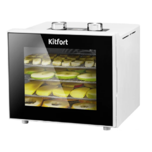 Сушилка для овощей и фруктов Kitfort KT-1915-1 (белая)
