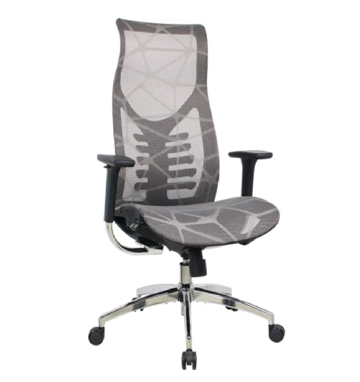 Кресло компьютерное EVOLUTION FISHBONES PRO Grey