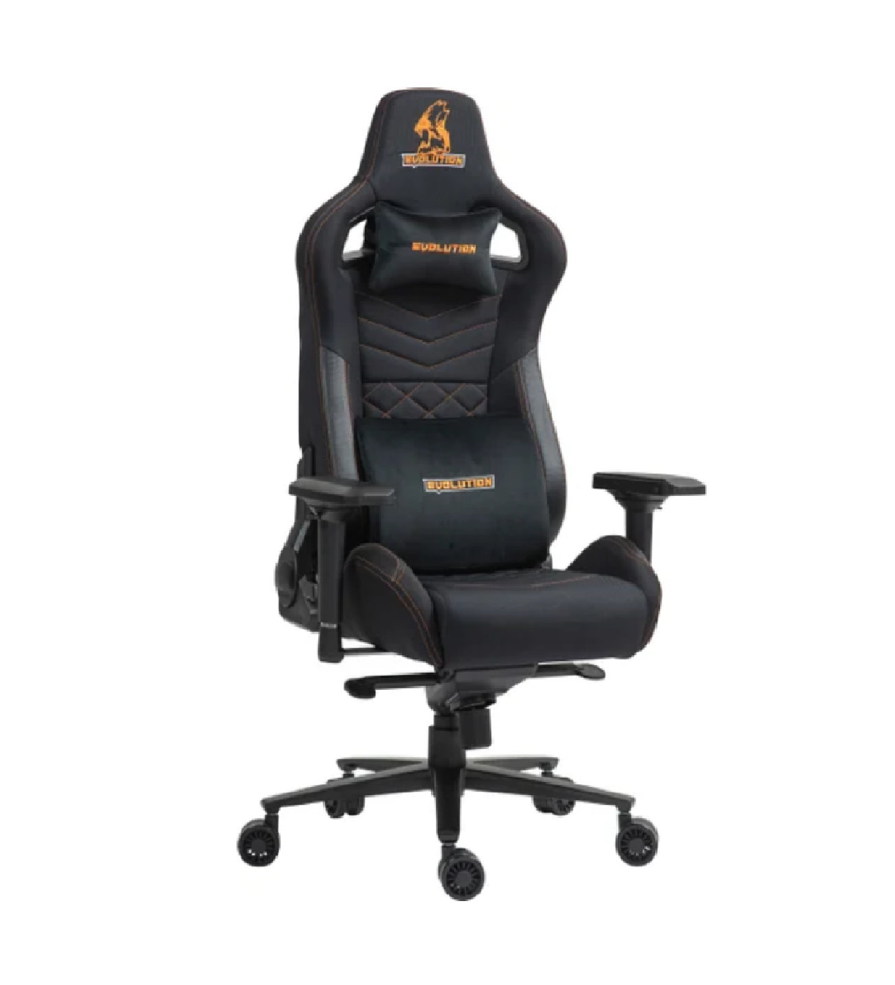 Кресло компьютерное EVOLUTION CONQUEROR FABRIC Black